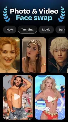 AI Face Swap Video Editor screenshot 1