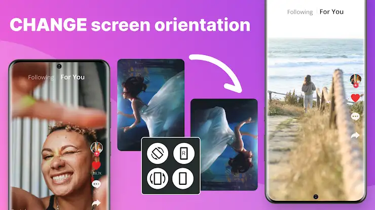 Screen Rotation Control screenshot 2