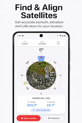 Satellite Finder: Align Dish screenshot 1