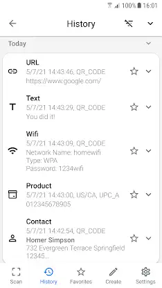 QR & Barcode Scanner screenshot 7