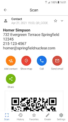 QR & Barcode Scanner screenshot 3
