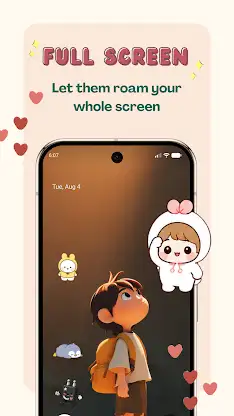 Shimeji Pets Cute: Screen Pals screenshot 5