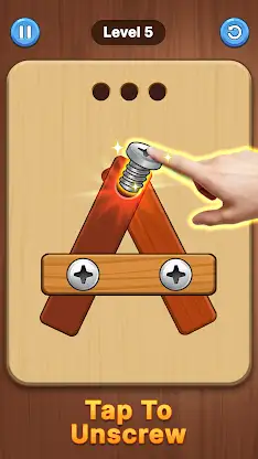 Screw Challenge: Nuts & Bolts screenshot 1