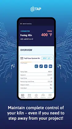 TAP Kiln Control Mobile screenshot 2