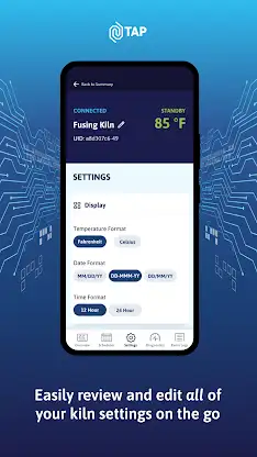 TAP Kiln Control Mobile screenshot 4