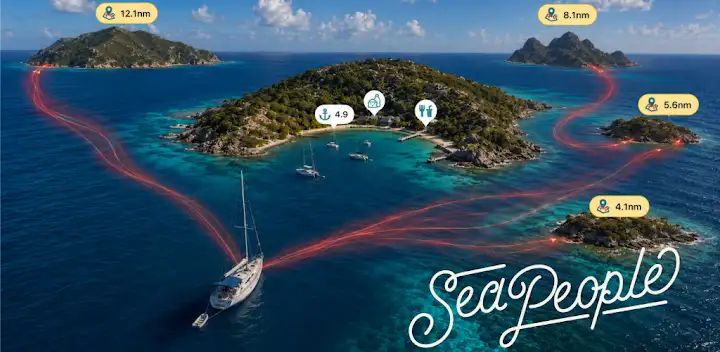 SeaPeople: Boat Tracker — Android app banner