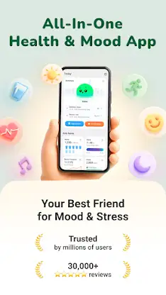 Moodpress - Mood Diary Tracker screenshot 1