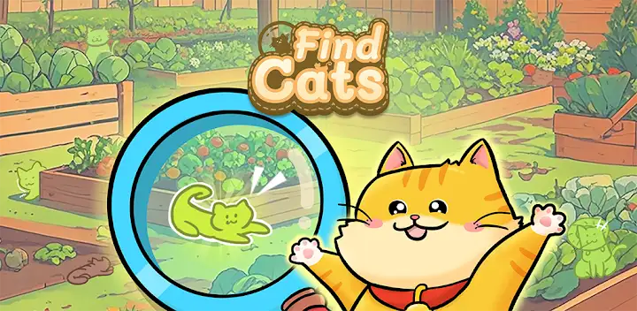 Find Cats — Android game banner
