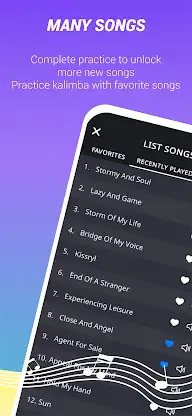 Kalimba Master screenshot 2
