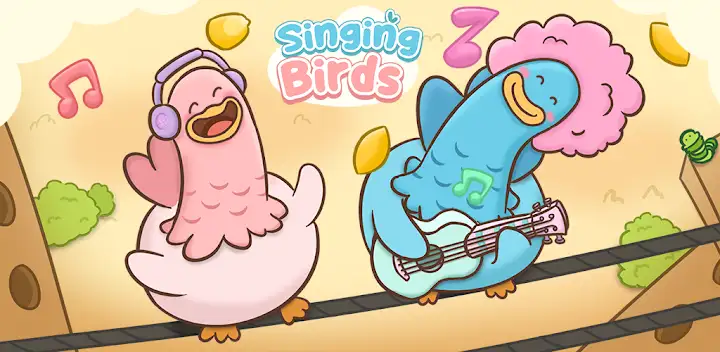 Singing Birds — Android game banner