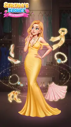 Serena’s Secret: Love & Merge screenshot 1
