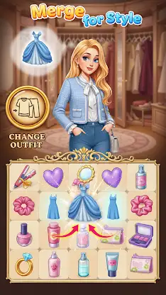 Serena’s Secret: Love & Merge screenshot 2
