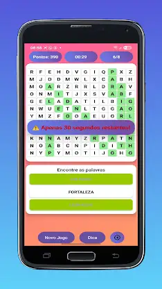 Caça Palavras dos Inteligentes screenshot 1