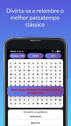 Caça Palavras dos Inteligentes screenshot 3