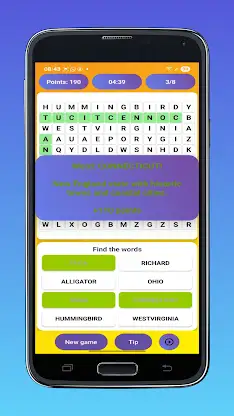 Worldwide word search screenshot 2