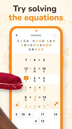 Letter Math－Cross Logic Puzzle screenshot 2