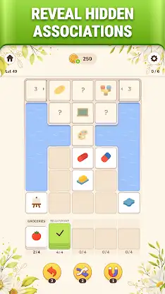 Word Match Associations Puzzle screenshot 2