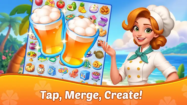 Cooking Master®: Merge & Roll screenshot 1