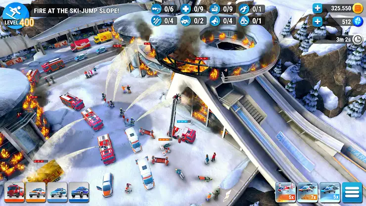 EMERGENCY HQ: firefighter game screenshot 7