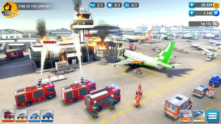 EMERGENCY HQ: firefighter game screenshot 6