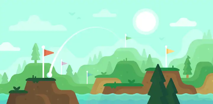 Coffee Golf — Android game banner