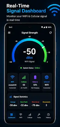Signal Strength Checker: WIFI screenshot 2
