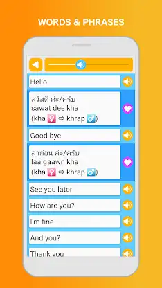 Learn Thai Speak Language screenshot 3