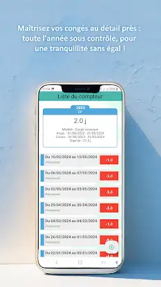 Mon Suivi Congés screenshot 5