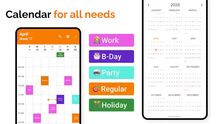 Simple Calendar screenshot 8