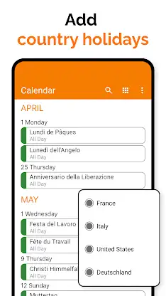 Simple Calendar screenshot 4