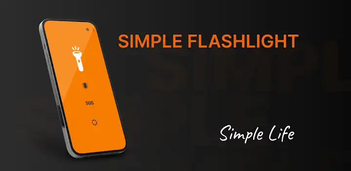 Simple Flashlight — Android app banner