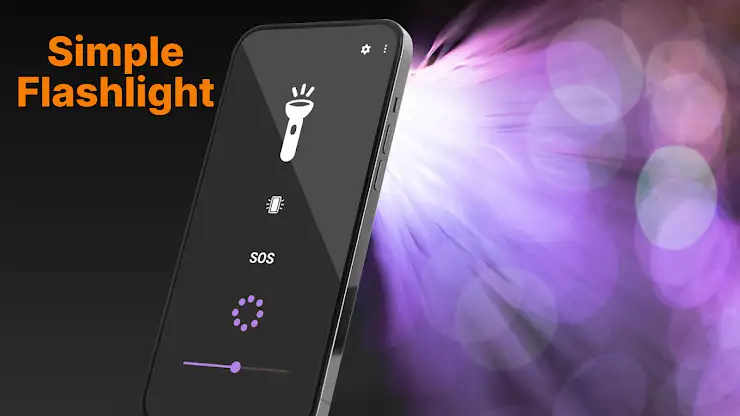 Simple Flashlight screenshot 1