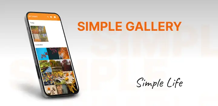 Simple Gallery — Android app banner