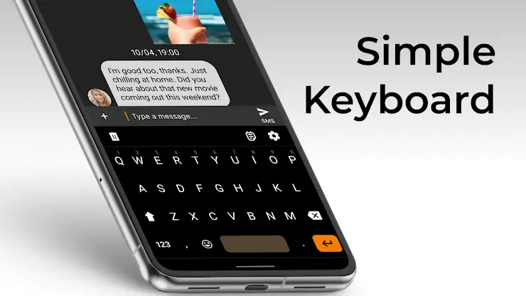 Simple Keyboard screenshot 1
