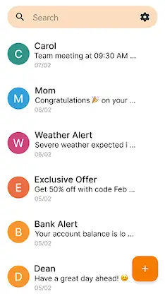 Simple SMS Messenger screenshot 8