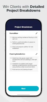 SimplyWise Cost Estimator screenshot 5