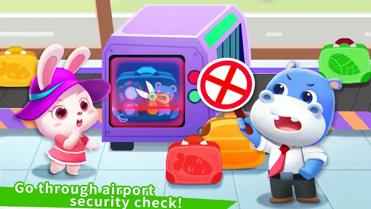 Baby Panda's Airport screenshot 3