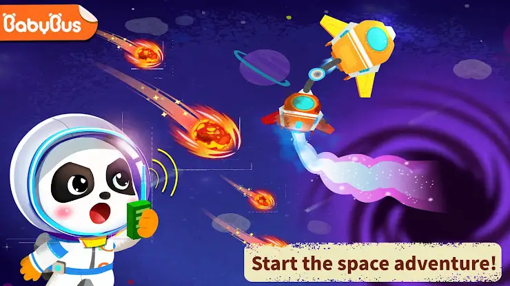 Little Panda's Space Journey screenshot 1