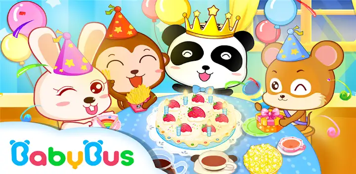 Baby Panda's Birthday Party — Android game banner