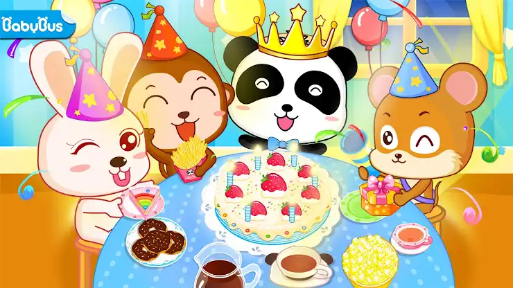 Baby Panda's Birthday Party screenshot 1