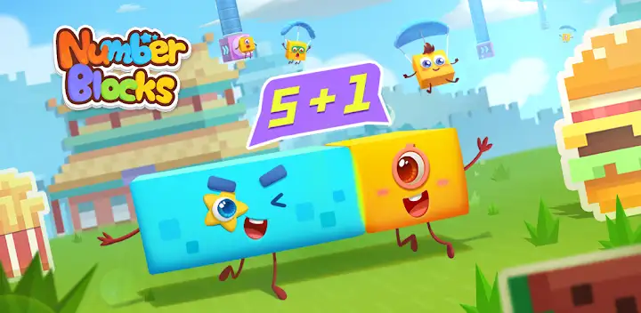 Little Panda's Block World — Android game banner
