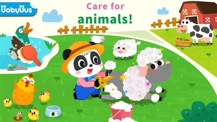 Baby Panda's Animal Farm screenshot 1