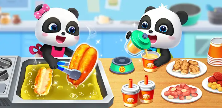 Little Panda: Star Restaurants — Android game banner
