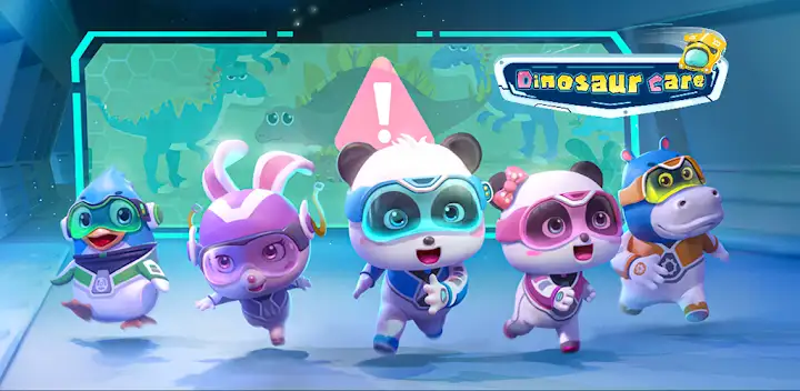 Little Panda: Dinosaur Care — Android game banner