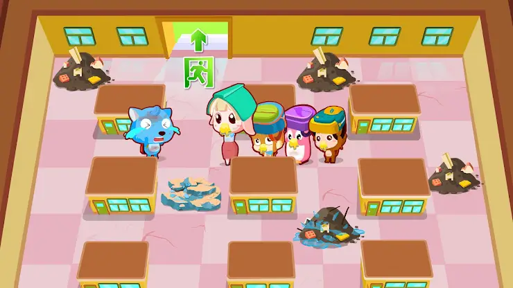 Baby Panda Earthquake Safety 1 screenshot 2