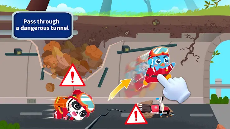 Baby Panda Earthquake Safety 3 screenshot 2