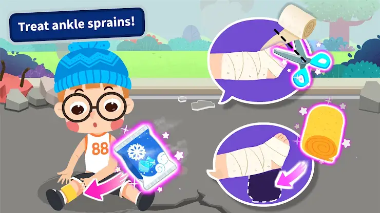 Baby Panda Earthquake Safety 4 screenshot 3