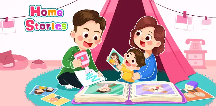 Baby Panda's Home Stories — Android game banner
