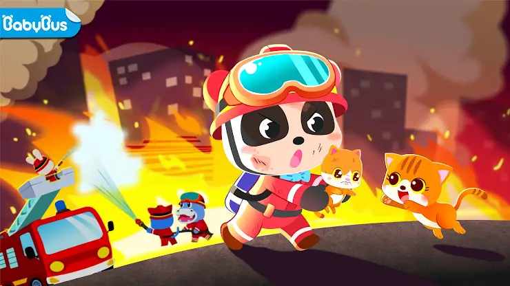 Baby Panda's Fire Safety screenshot 1