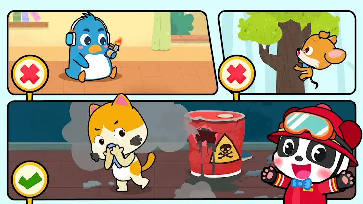 Baby Panda's Fire Safety screenshot 5